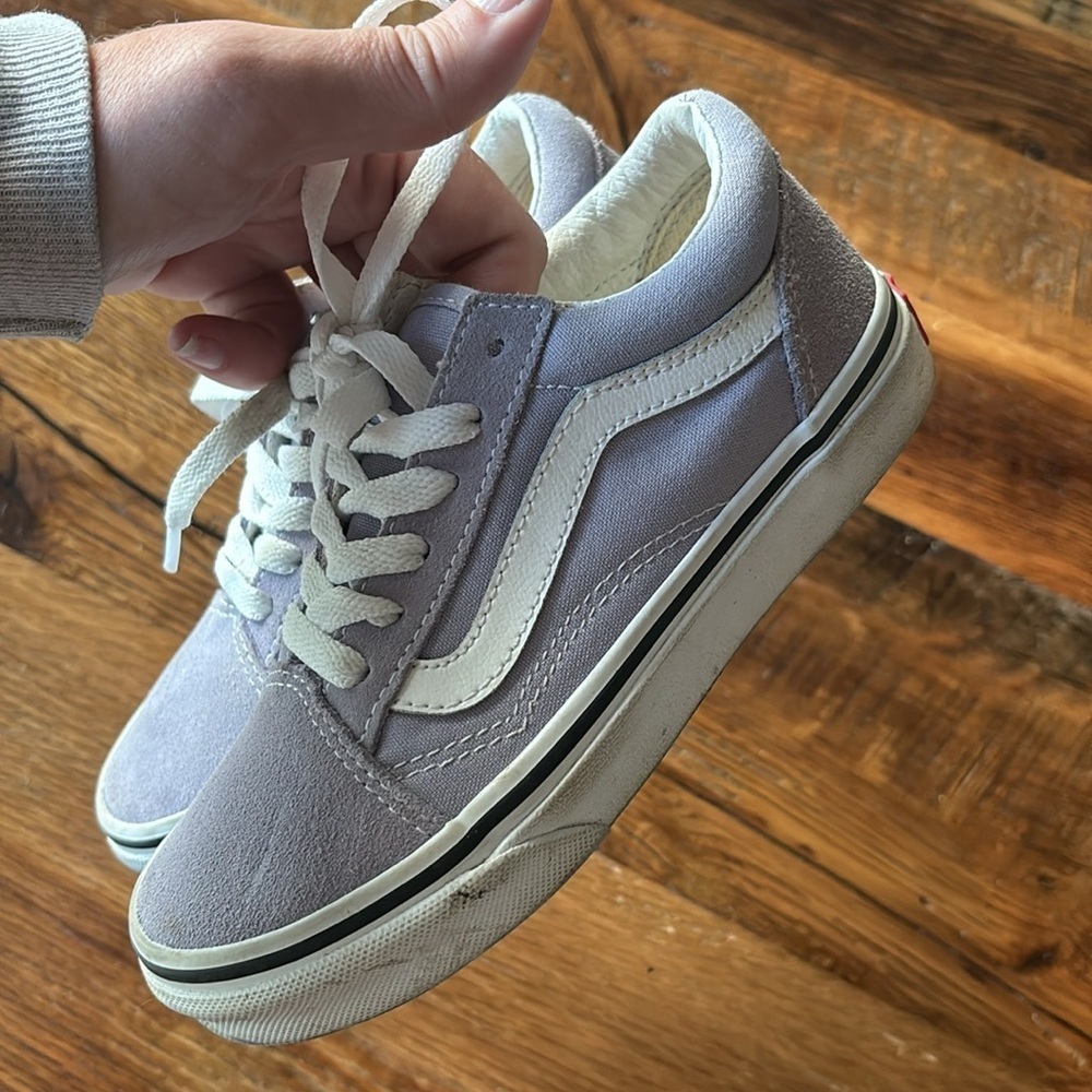 Vans Old Skool lavender sneaker size 13.5 - Picture 4 of 12
